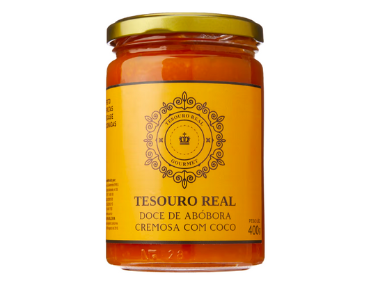 Tesouro Real Creamy Pumpkin & Coconut Sweet 400g