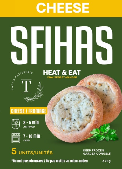 Tatys Patisserie Sfihas (Varieties/Saveurs)