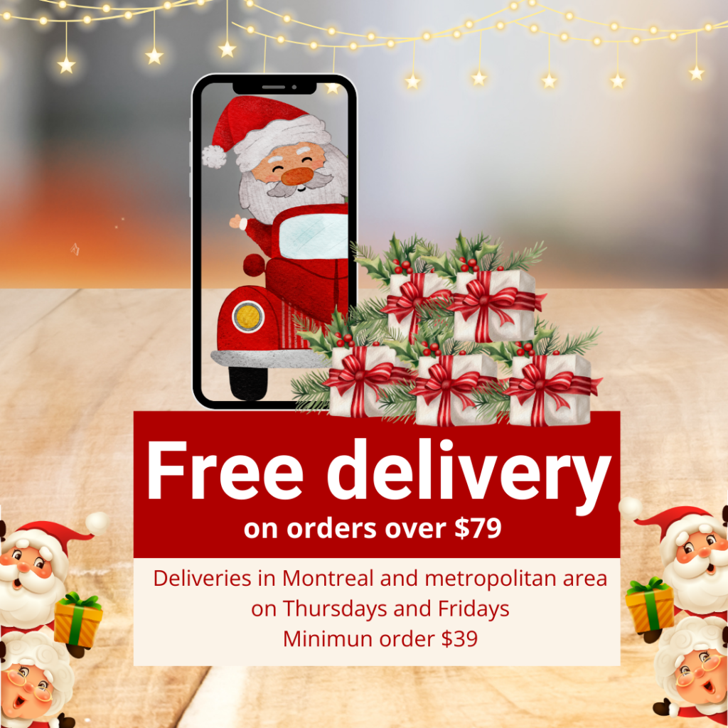 Free delivery on orders over $79